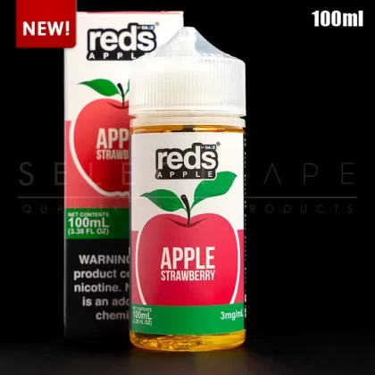 7Daze – Reds Apple Strawberry Eliquid 100ml