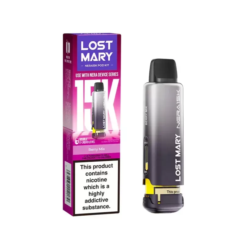 Lost Mary Nera 15K Fullview Refill Pods - Grape Ice - Image 3