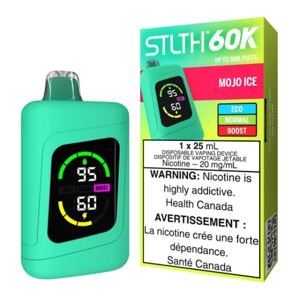 STLTH 60K Disposable Vape Device - Mojo Ice - 20mg/ml