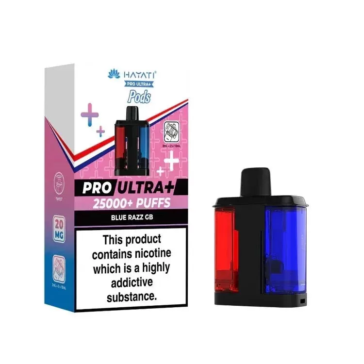 Hayati Pro Ultra Plus 25K Prefilled Pods - Box of 5 - Watermelon Ice