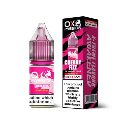 Ox Passion Cherry Fizz Nic Salts By Oxva