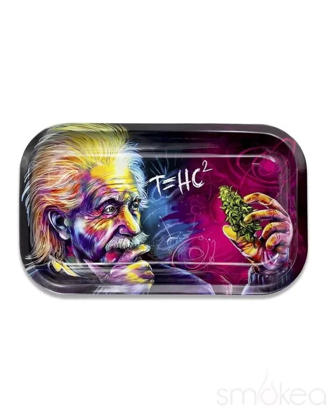 V Syndicate “Einstein Classic” Metal Rolling Tray