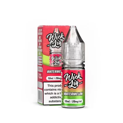 Wick Liq Bar Juice Watermelon 10ml Nic Salts E-Liquid - 20mg