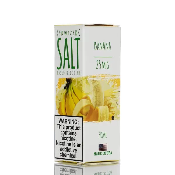 Skwezed Salts - Banana - 30ml - 25mg - Image 3