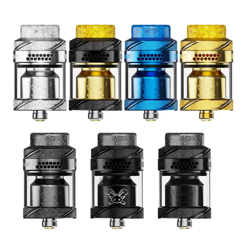 Hellvape Dead Rabbit Solo 2 RTA Atomizer - Matte Full Black