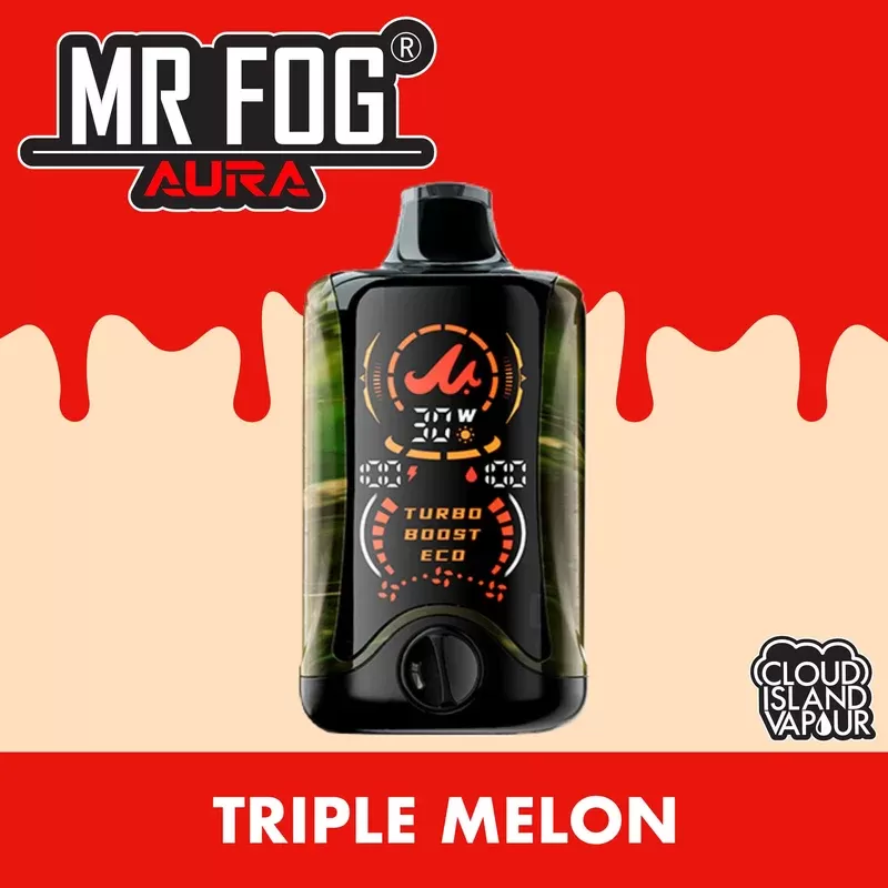 MR FOG AURA 60K Disposable Vape – Triple Melon