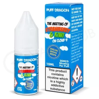 Strawberry and Kiwi E-Liquid by Puff Dragon