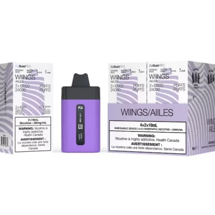 ZBOLD PRO Disposable Vape – Zpods – 24K Puffs Combo – Wings