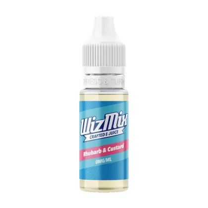 WizMix Rhubarb & Custard - 10ml - 12mg - Vape Product