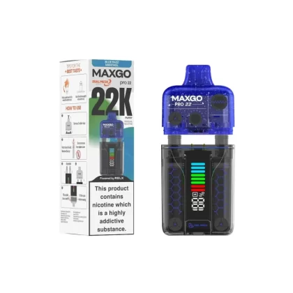 Relx MaxGo Pro 22000 Prefilled Pod Vape Kit (Expiry May 2026) - Triple Mango