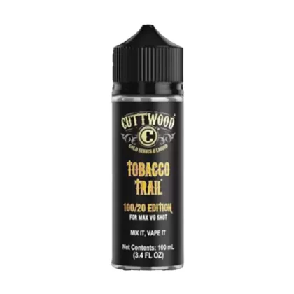 Cuttwood Tobacco Trail 100ml Shortfill E-Liquid - 1 x 18mg Nic Shot