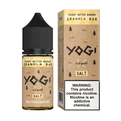 Yogi Salt Peanut Butter Banana Granola Bar eJuice - Vape Product; Vape Product, Vape Product (48CB0A)