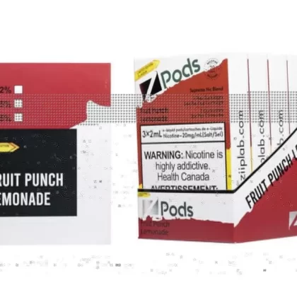 Z pods STLTH Compatible – Fruit Nectar Lemon - Nicotine#Supreme Nic Blend 2% with 50MG Throat HitOutside Ontario>Ontario