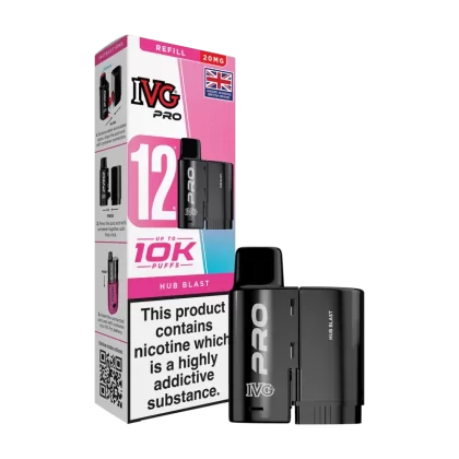 Hub Blast IVG Pro 12 Refill Pack - Ecigwizard
