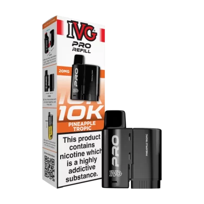 Pineapple Tropic IVG Pro 12 Refill Pack - 20mg - Vape Product (F6C7B6)