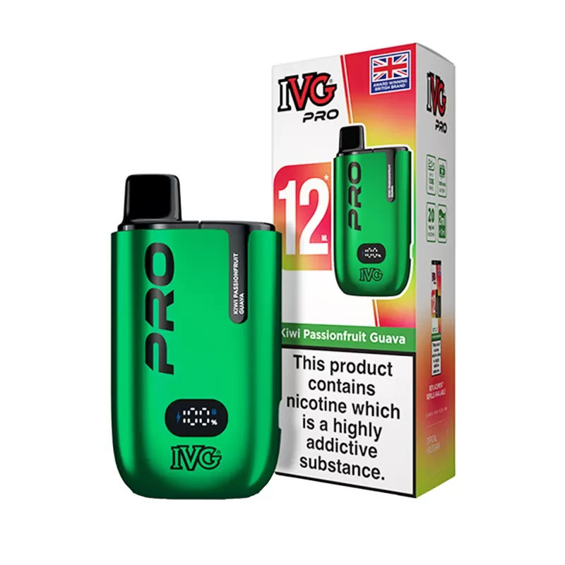 IVG Pro 12 Vape Kit - Peach Ice - Image 2