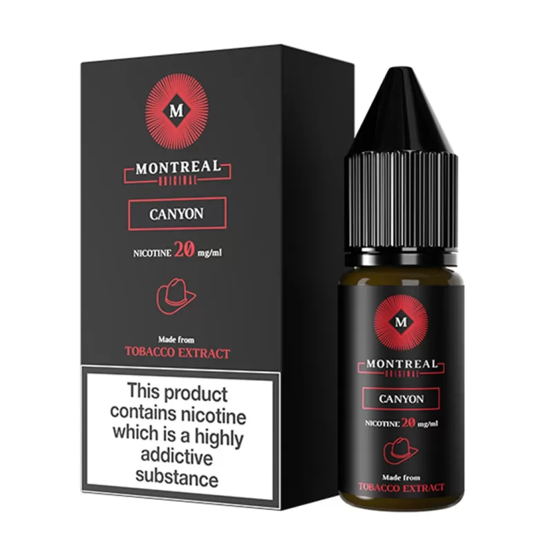 Montreal Original Nic Salt 10ml 20mg - Canyon - Image 3