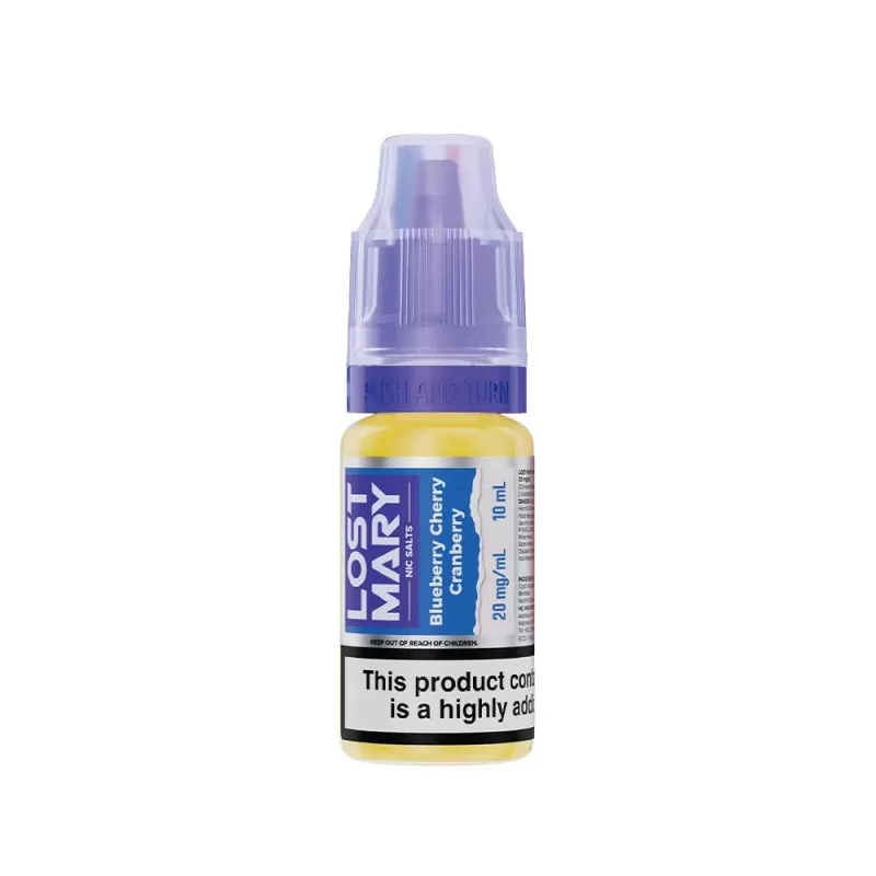 Lost Mary Blueberry Cherry Cranberry Nic Salt E-Liquid - 20mg - Image 2