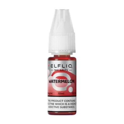 Watermelon By Elfbar Elfliq Nic Salt 10ml - 20mg