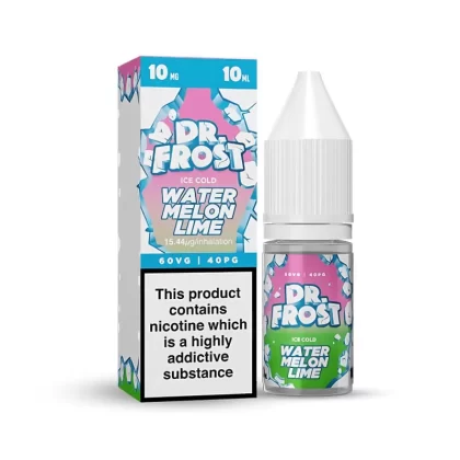 Dr Frost Watermelon Lime Nic Salt E-Liquid - 10 Pack - 20mg