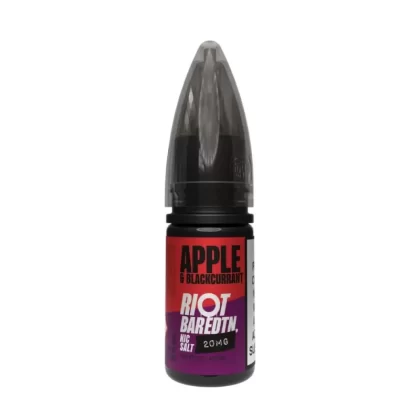 Apple & Blackcurrant Nic Salt E-Liquid Bar Edition by Riot Squad (10ml) - 10mg
