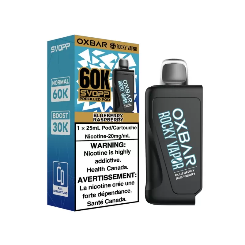 Oxbar Svopp Blueberry Raspberry 60K Disposable Pod