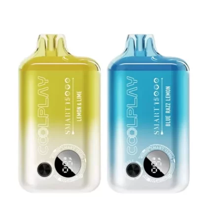 Coolplay Smart 15000 Disposable Vape 15000 Puffs - Flavor#Peach Mango Watermelon>Watermelon Ice>Strawberry Raspberry Cherry>Strawberry Ice Cream>Pink Lemonade>Lemon Lime>Forest Berries Storm