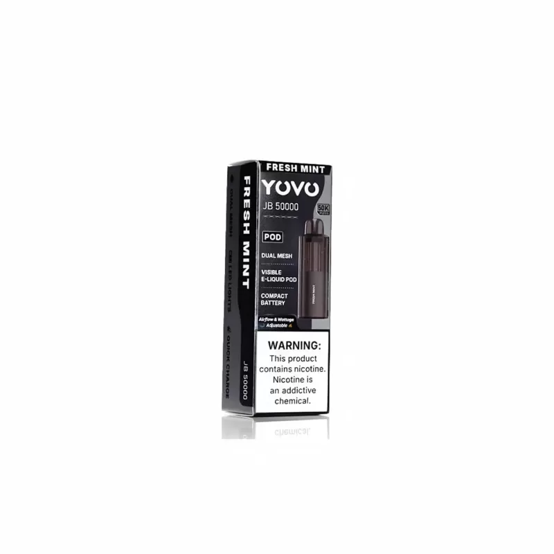 Yovo JB50K Dual Mesh Salt Nic 50K Puff Pod - Image 3