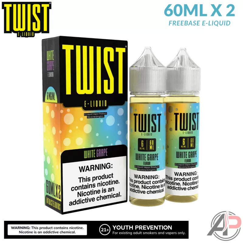 Twist White Grape E-Liquid 120mL