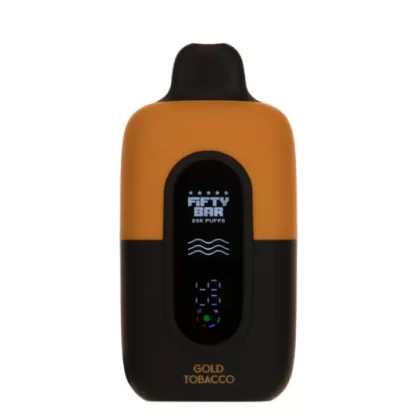 Gold Tobacco Fifty Bar 20K - Huffvape