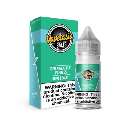 Vapetasia Salt Iced Pineapple Express eJuice - Vape Product; Vape Product, Vape Product