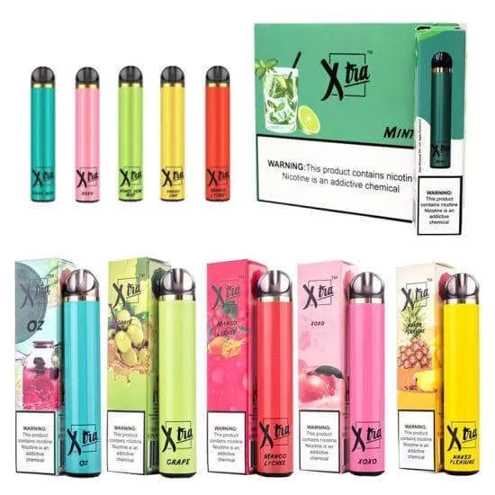 PUFF XTRA Disposable Vaporiser - 1500 puffs (0 mg) - Image 3