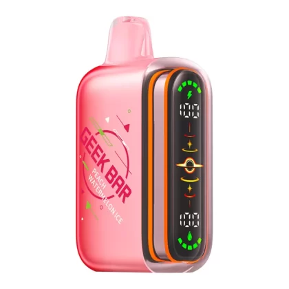 Geek Bar Pulse 2 Disposable Vape Device - Peach Watermelon Ice 20ml - 20mg/ml