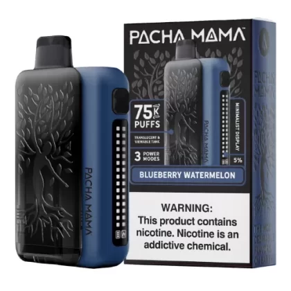Blueberry Watermelon Disposable Vape (75000 Puffs) by Pachamama 75K