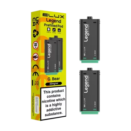 G. Bear Elux Legend 1500 Pods - Ecigwizard