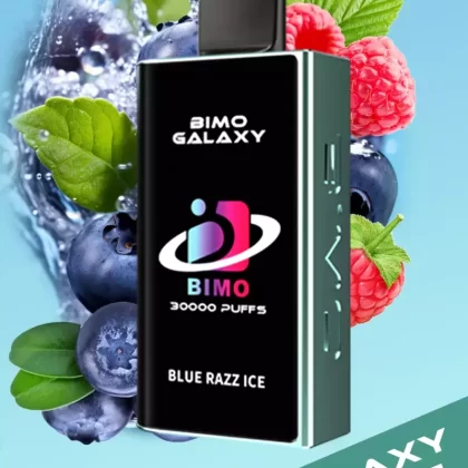 BIMO Galaxy 30000 Puffs – Blue Razz Ice - Vape Store