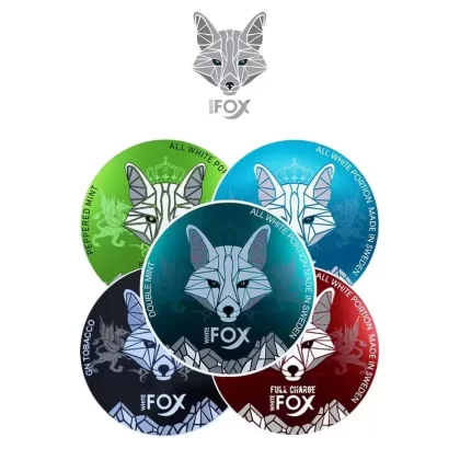 White Fox Nicotine Pouches 20 pcs/Box ( Worldwide)