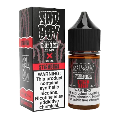 Strawberry Nola SALT – Sadboy – 30mL