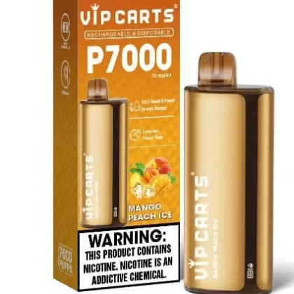 VIP Carts P7000 Smart Disposable Vape – 7000 puffs – ALL FLAVORS