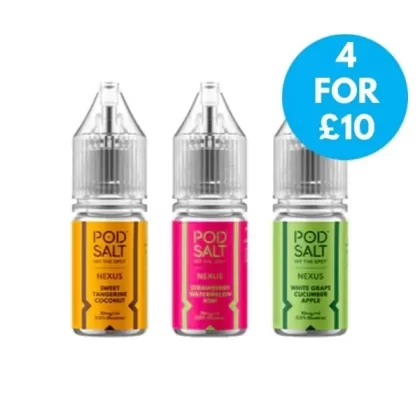 5mg Pod Salt Nexus 10ml Nic Salt (50VG/50PG) - Vape Co