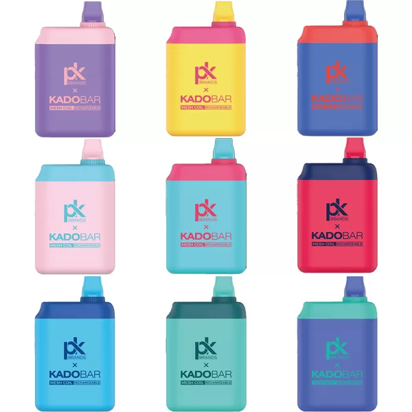 KadoBar PK5000 5000 Puffs 14mL 50mg Disposable *** - Blueberry Peach Candy