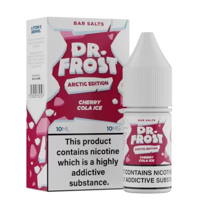 Dr Frost Arctic Edition Cherry Cola Ice Nic Salt E-Liquid - 10 Pack - 20mg