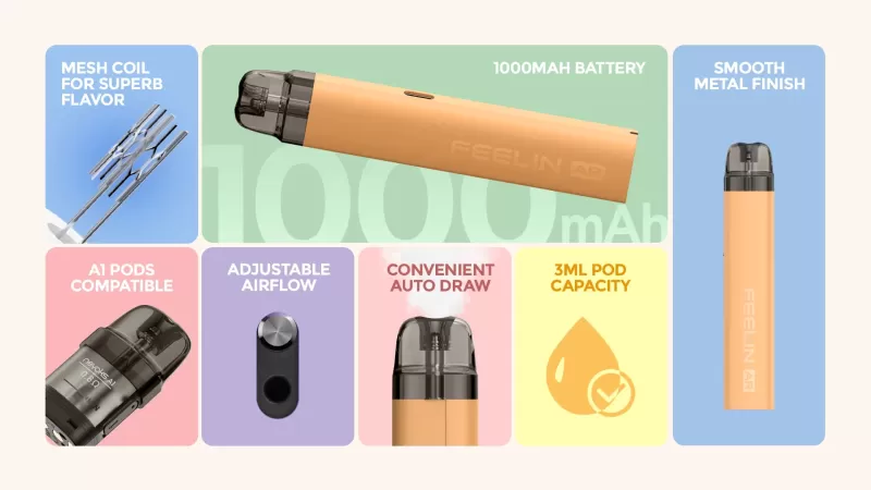 NEVOKS FEELIN AR DEVICE - Vapeandgo Com My - Image 3