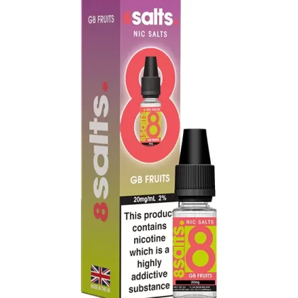 8Salts - GB Fruits (Nic Salt) - 20mg - PG 50%