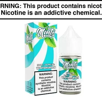 WINTERGEEEN BY MINTS SALT 30ML - Vapejuice