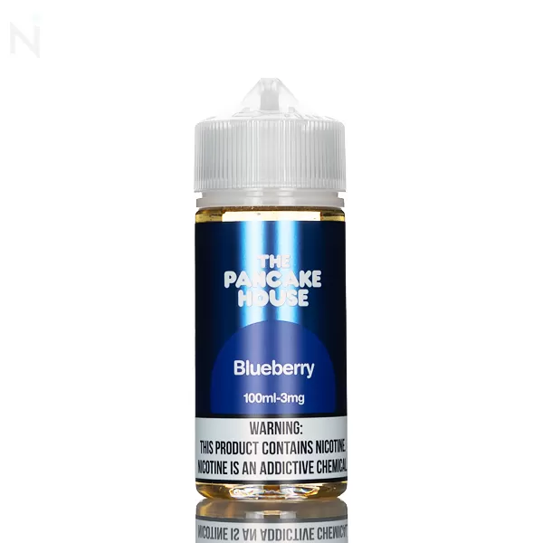 Pancake House E-Liquid - Blueberry - 100ml - 6mg - Image 2