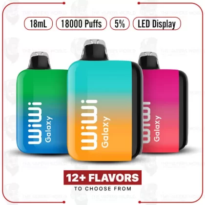 WIWI GALAXY 18K Puffs Disposable - Thevapersworld
