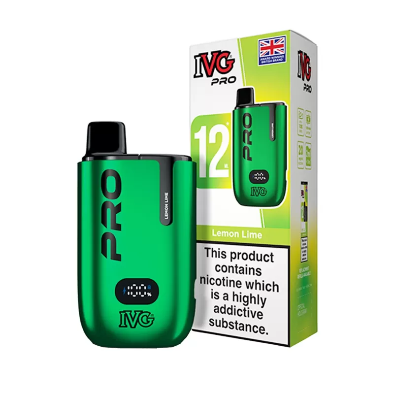 IVG Pro 12 Vape Kit - Cherry Ice