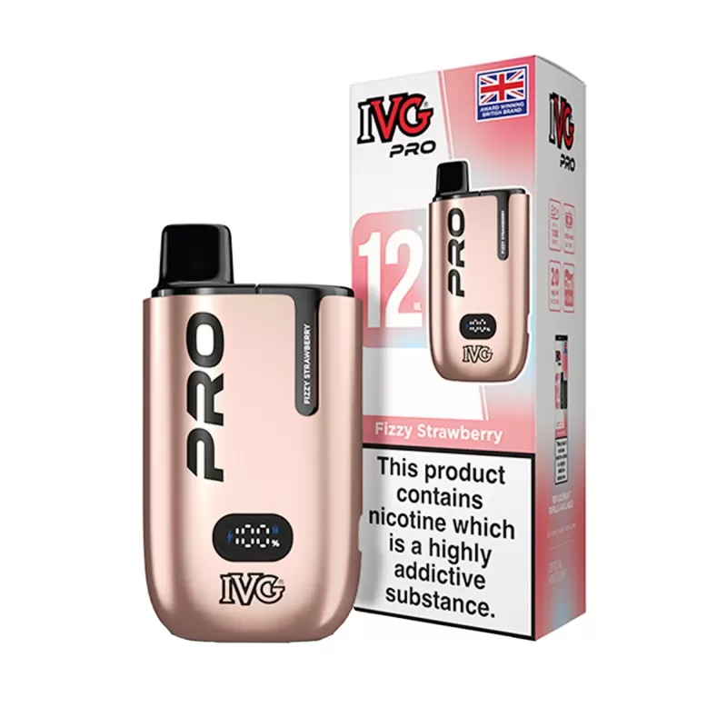 IVG Pro 12 Vape Kit - Cherry Ice - Image 3