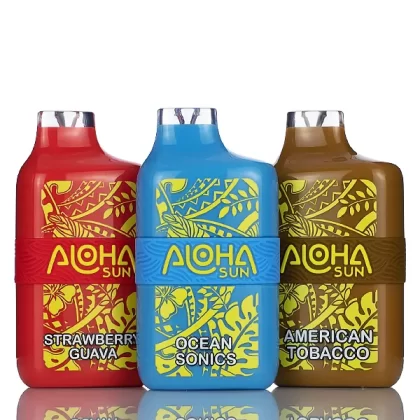 Aloha Sun 7000 Puffs Disposable Vape - 15mL - Lilikoi Passion